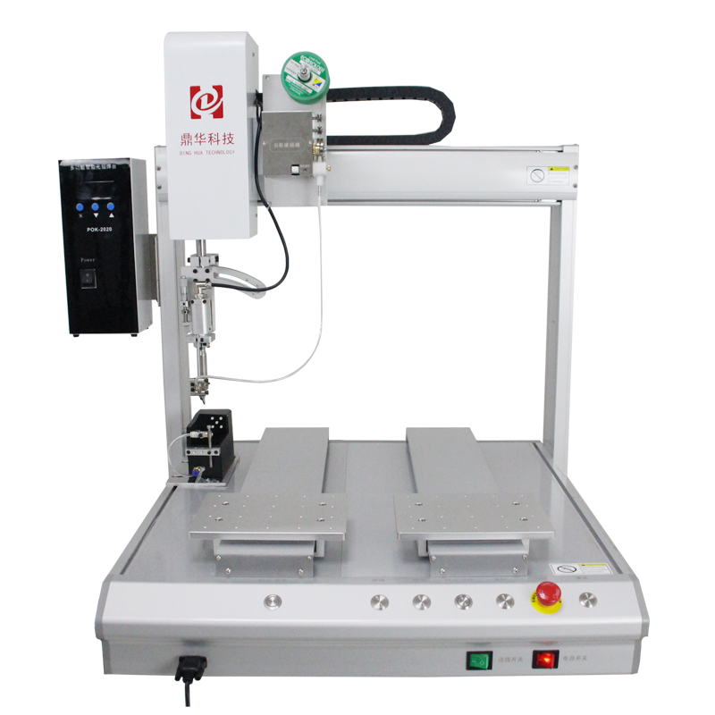 Single head dual station soldering machine