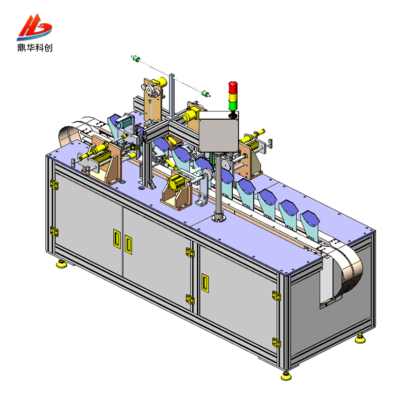 全自動(dòng)口罩機生產(chǎn)設備